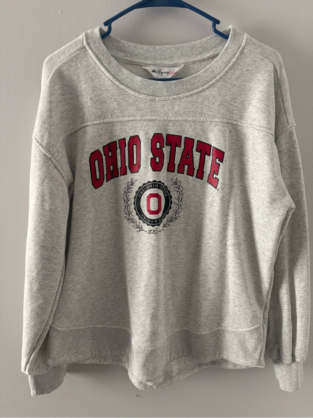 Like New Ohio State Women’s Gray Crewneck Sweatshirt Medium by Flying Colors